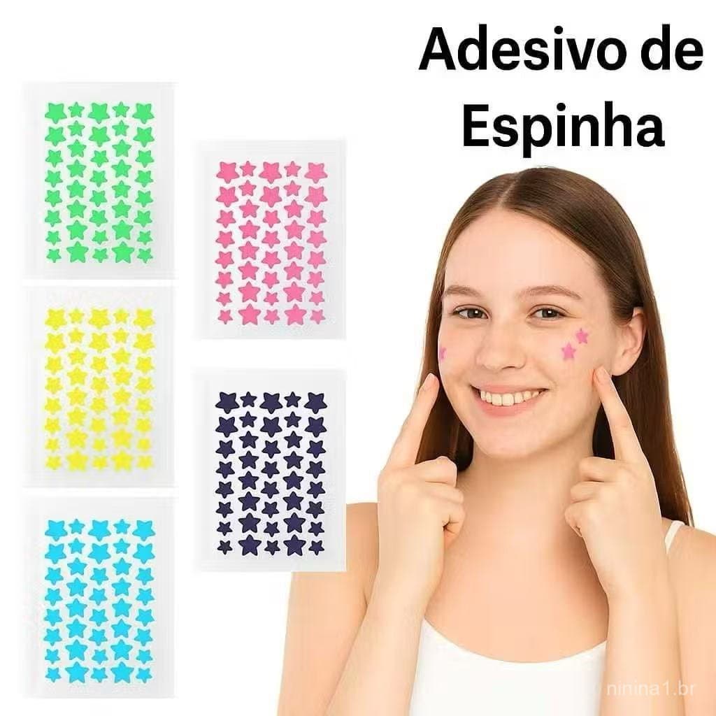 Marca Patches Para Remoção De Acne Em Forma De Estrela Adesivos De Cuidados Faciais Para Espinhas Manchas em Vários Core