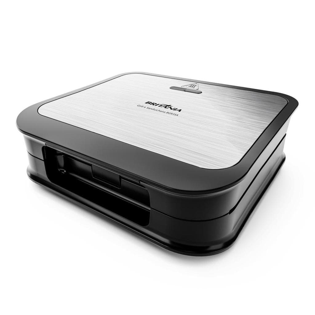 Grill e Sanduicheira Britânia 2 em 1 Redstone 850W BGR35A