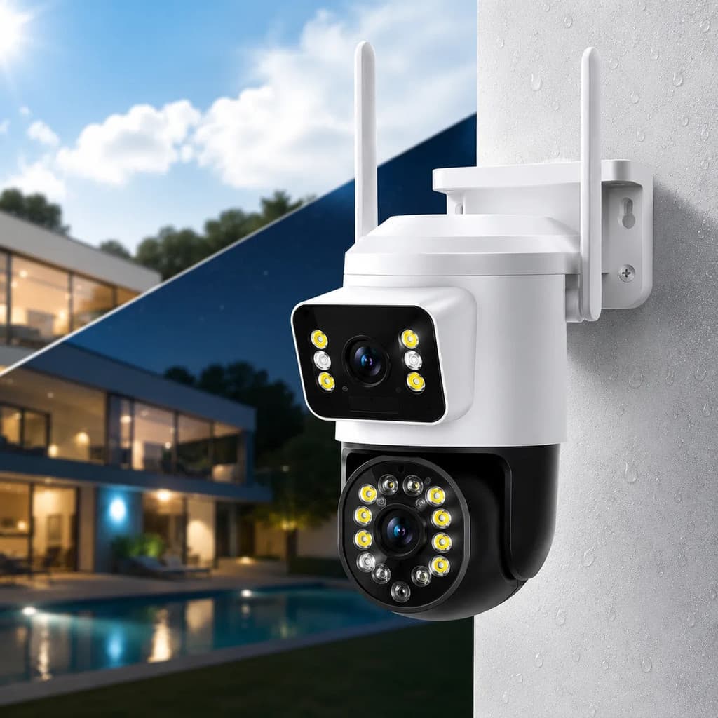 Câmera Ip Wifi Externa Full Hd 1080p Visão Noturna Ptz Yoose
