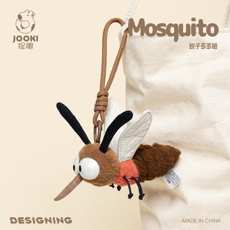 Engraçado Mosquito graduação enviar menina saco boneca pingente engraçado brinquedo de pelúcia presente de aniversário s