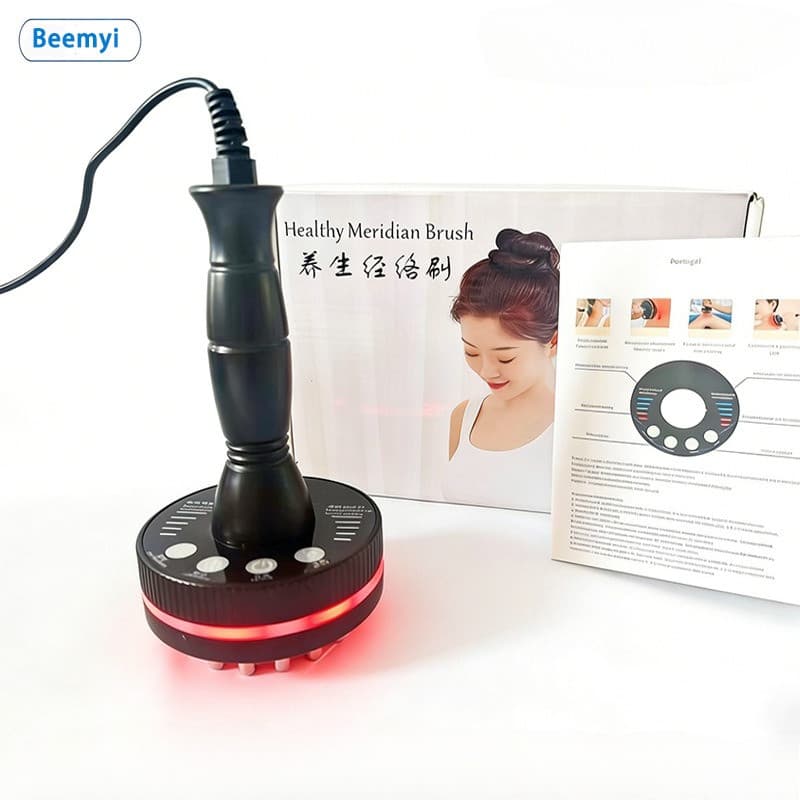 Escova meridiana elétrica Gua Sha massageador doméstico corpo inteiro Universal perna, costas, dragagem amassar barriga