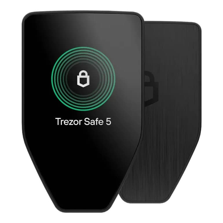 Carteira Física Trezor Safe 5 Hardware Wallet USB-C Tela Colorida