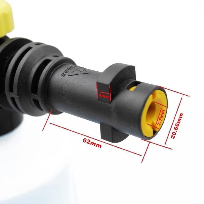 Lança De Espuma De Neve 750ML , Acessório De Lavagem De Carro Para Karcher K2 K3 K4 K5 K7 , Arruelas De Pressão Com Bico