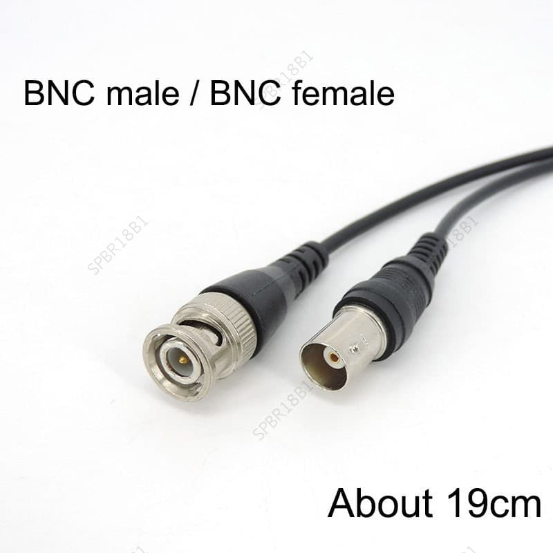 Soldagem Livre BNC Macho Fêmea Cabo Blindagem plug Conector Fio Puro Cobre jumper Q9 Monitoramento Sinal coaxial De Víde