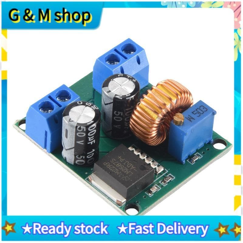 Placa De Módulo De Potência De Tensão Ajuste DC-3V5V12V A 19V24V30V36V