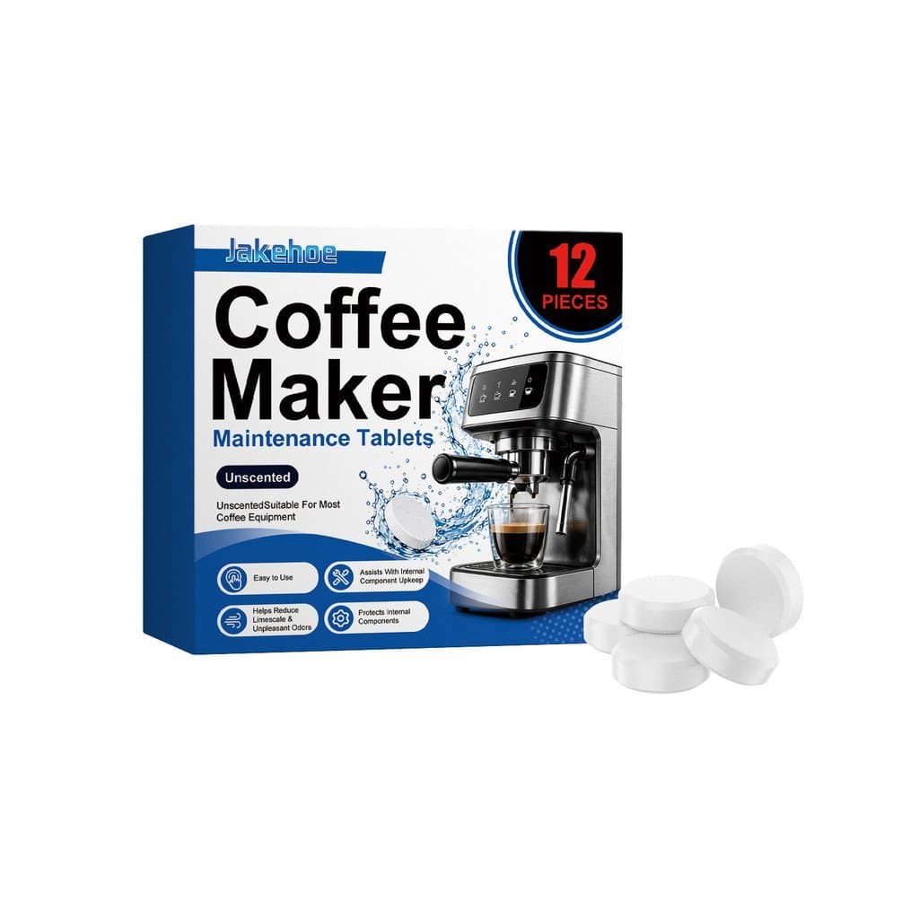 Pastilhas de para Máquinas de Café Jakehoe |   Desincrustante Remove Resíduos de Óleo e Incrustações |   Compatí