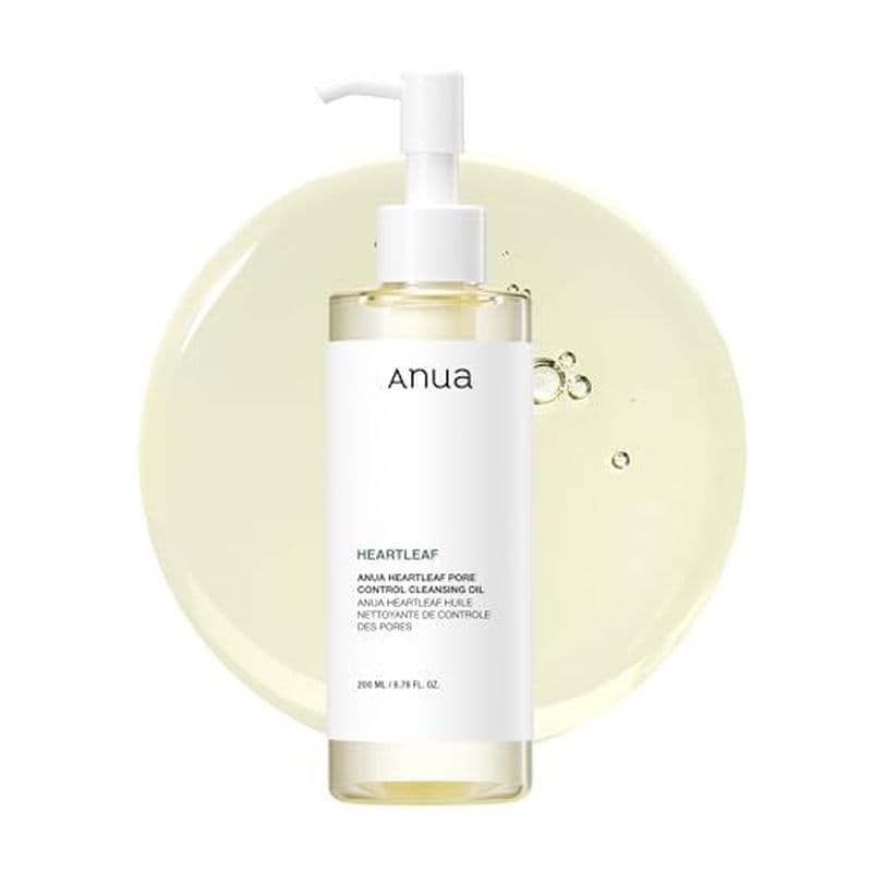 Óleo De Limpeza Anua Heartleaf Pore Control , Limpador De Poros , Cuidados Com O Sebo Derretimento Suave Para Rosto , Se