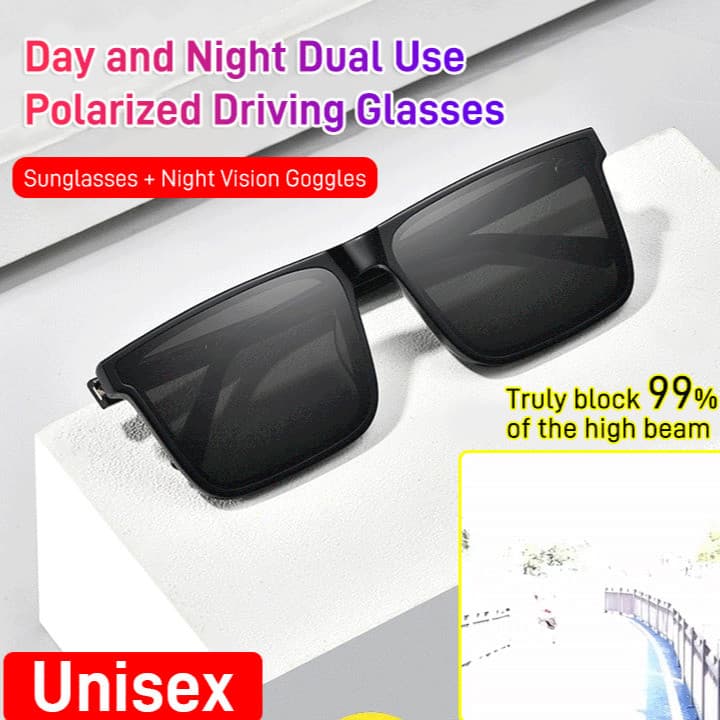 [Premium Style] Men's Luxury Sunglasses/UV400 Driving Glasses/Fashion Polarized Shades/Outdoor Sun Protection for Commut