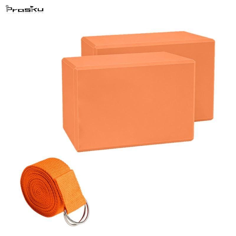 [stdzsw] Conjunto De Blocos De Espuma Com Alça Elástica , Exercícios Antiderrapantes E Alças De Exercício Para Iniciante