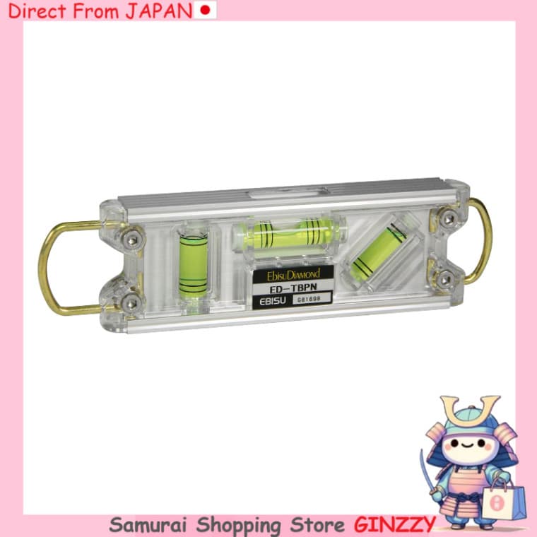 EBISU Nível de Bolha Tobilevel Pro ED-TBPN para Montagem de Andaimes Ferramentas Japonesas