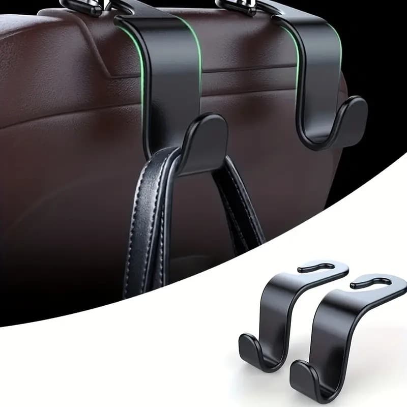3/6 Pçs Universal Assento De Carro Volta Gancho Encosto Cabide Multifuncional Portátil Ganchos De Para Bolsa Sacos Armaz