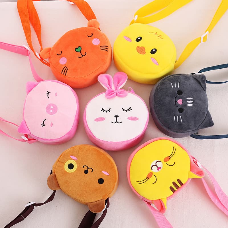 Criativo dos desenhos animados bonito pequena mochila meninos meninas bebê jardim de infância viagem de um ombro mensage