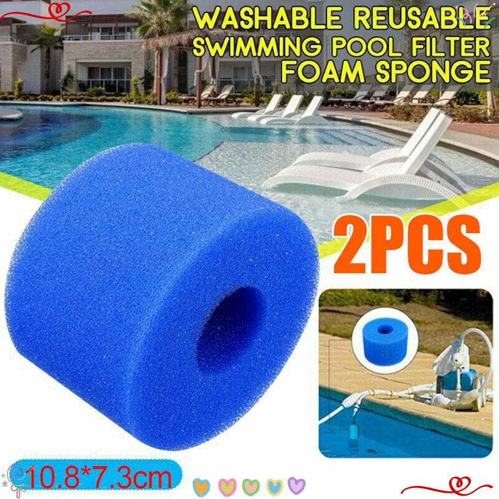 Carta Piscina Filtro Espuma Casa & Jardim Prático Limpo Esponja Lavável