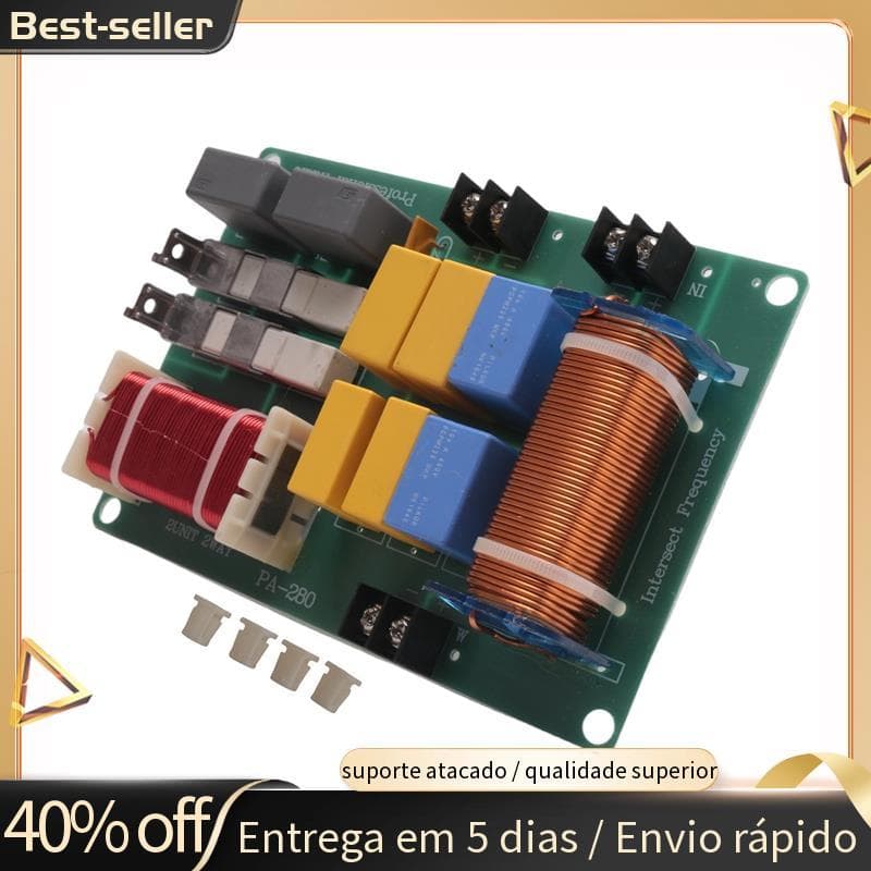 1 Peça 2800Hz PA-280 Divisor Agudo Crossover Para Alto-Falante De Palco De 6-18 Polegadas