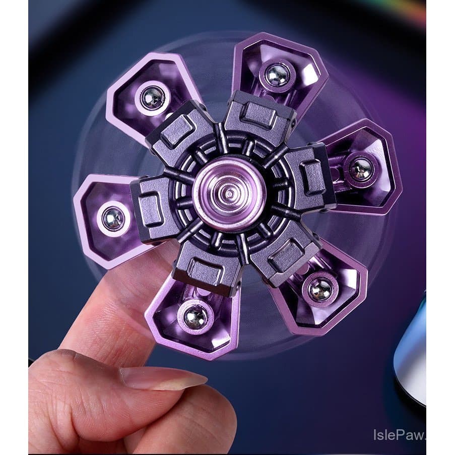 Fidget Spinner Mecânico Transformável Gyro Dedo Brinquedo Anti Estresse