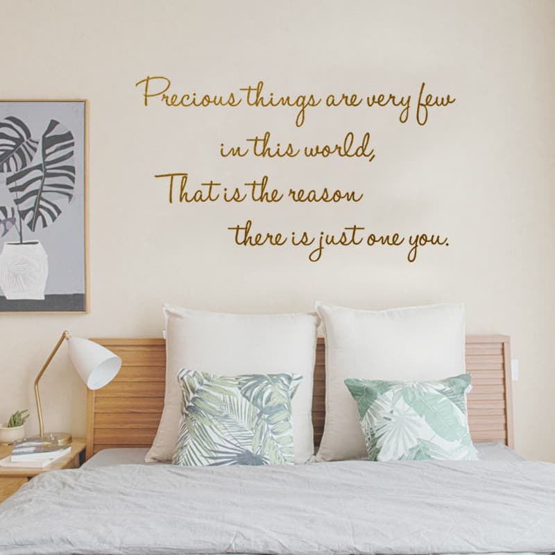 Ins estilo único quarto cabeceira sala de estar inglês decoração do quarto adesivos tiro fundo adesivos de parede auto-a