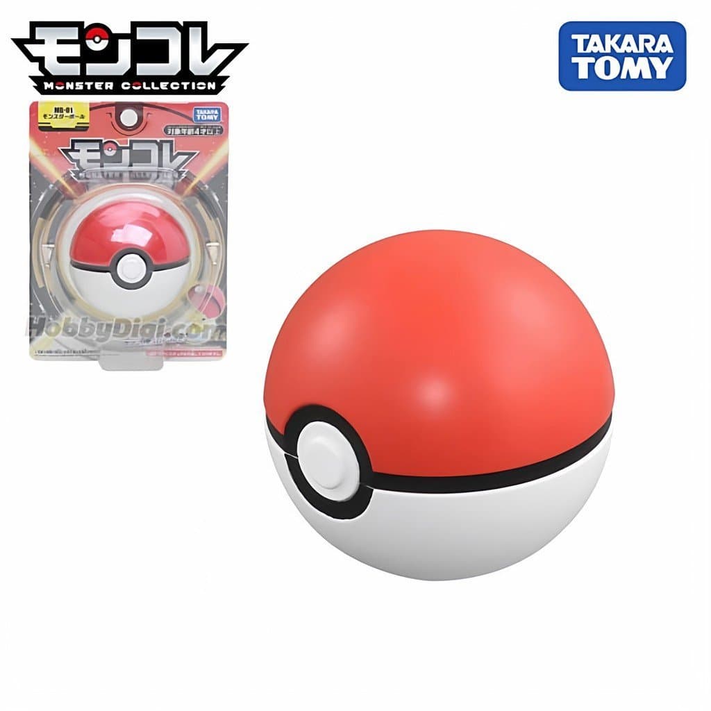 Novos itens colecionáveis TOMY Tomica Pokémon: Master Ball, Poké Ball, Tomica Pokémon Pikachu.