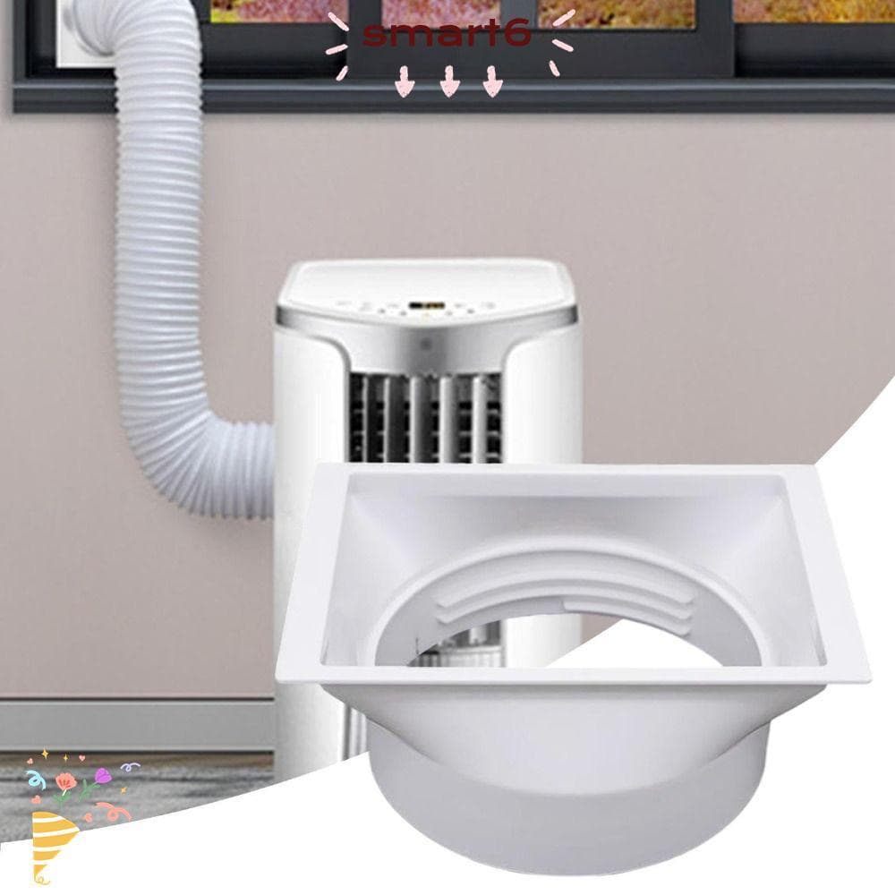 Conector De Mangueira Ca Portátil Inteligente , De Ar Condicionado De Rosca No Sentido Horário ABS , Giratório
