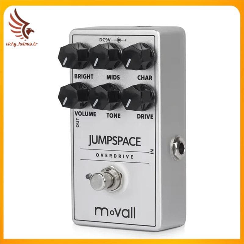 [vicky_holmes.br] MP106 JUMPSPACE Overdrive Pedal Efeito De Guitarra Com De True Bypass
