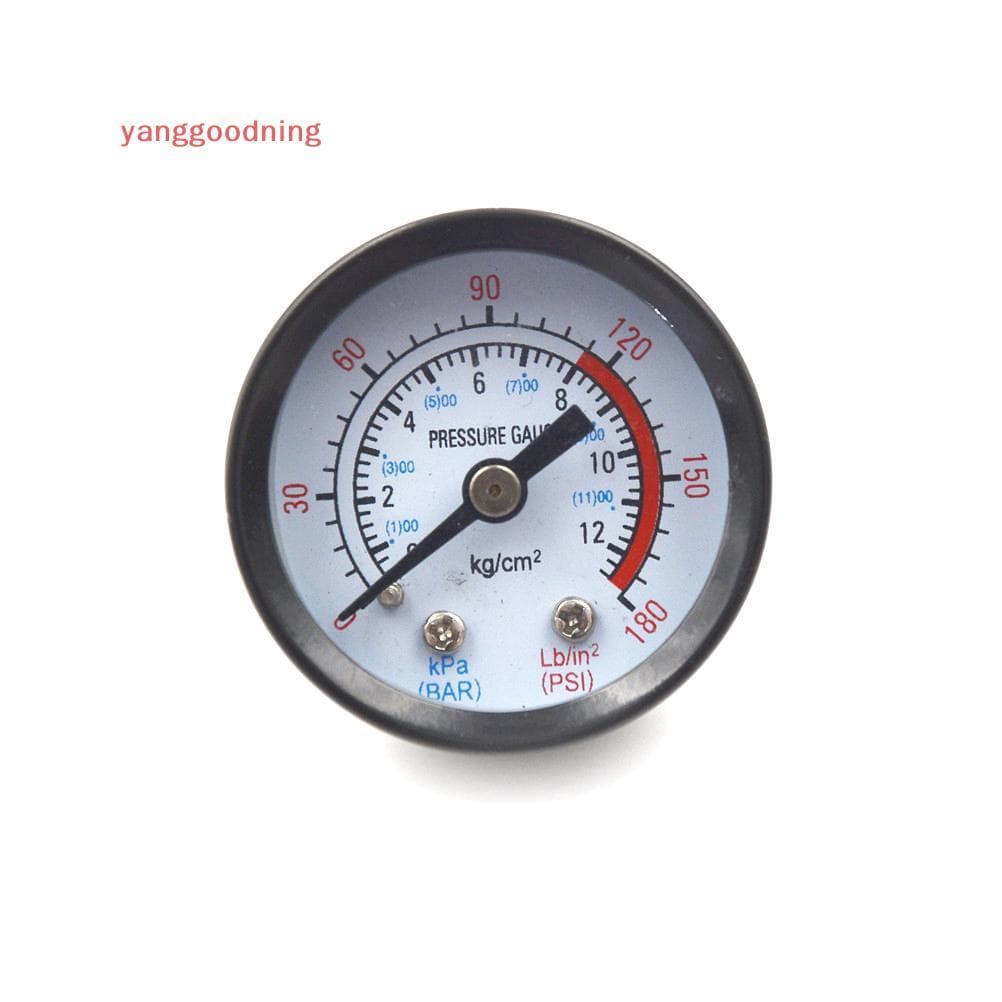 (YGN) Manômetro Do Compressor Medidor De Pressão Da Bomba De Ar A Gás Com Rosca De 10 Mm