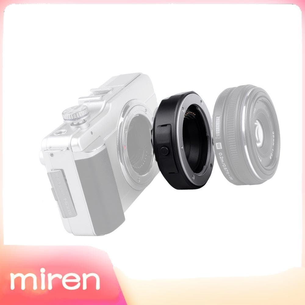 Miren.br Miren.br AF Focus Autofocus Anel Adaptador de Metal para Lente 4/3 para Micro M4/3 Câmera Olympus E-PL1 PL2