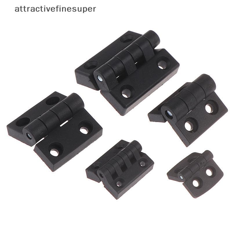 1 Pcs Dobradiças Pequenas Bla Mini Porta De Plástico Rolamento Gabinete Dobradiça ABS