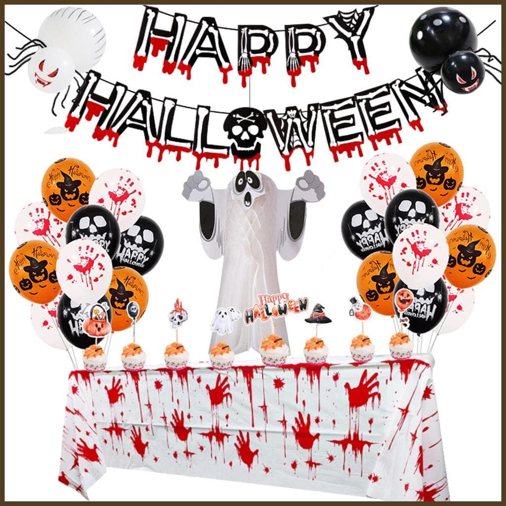 Decorações De Festa De Halloween Interior Eventos Temáticos Sangrentos Banners Decorativos De Férias Para Proprietários