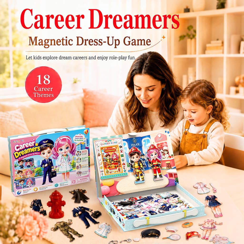 Crianças magnéticas vestir-se brinquedos princesa vestir-se jogo menina criativo conjunto de presente educacional