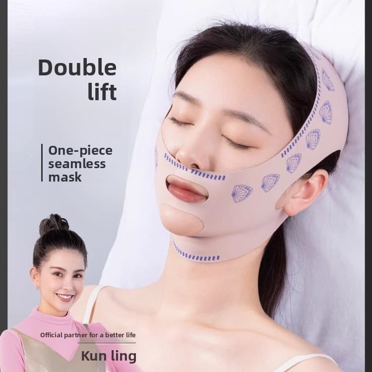 Dia noite disponível bandagem de lifting facial máscara facial levantamento endurecimento melhorando flacidez queixo dup