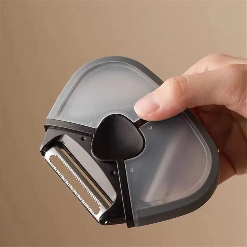 Gadgets Mini Fatiador De Legumes Para Cozinha , Descascadores De Frutas Multifuncionais Com Descascador De Batata Inoxid