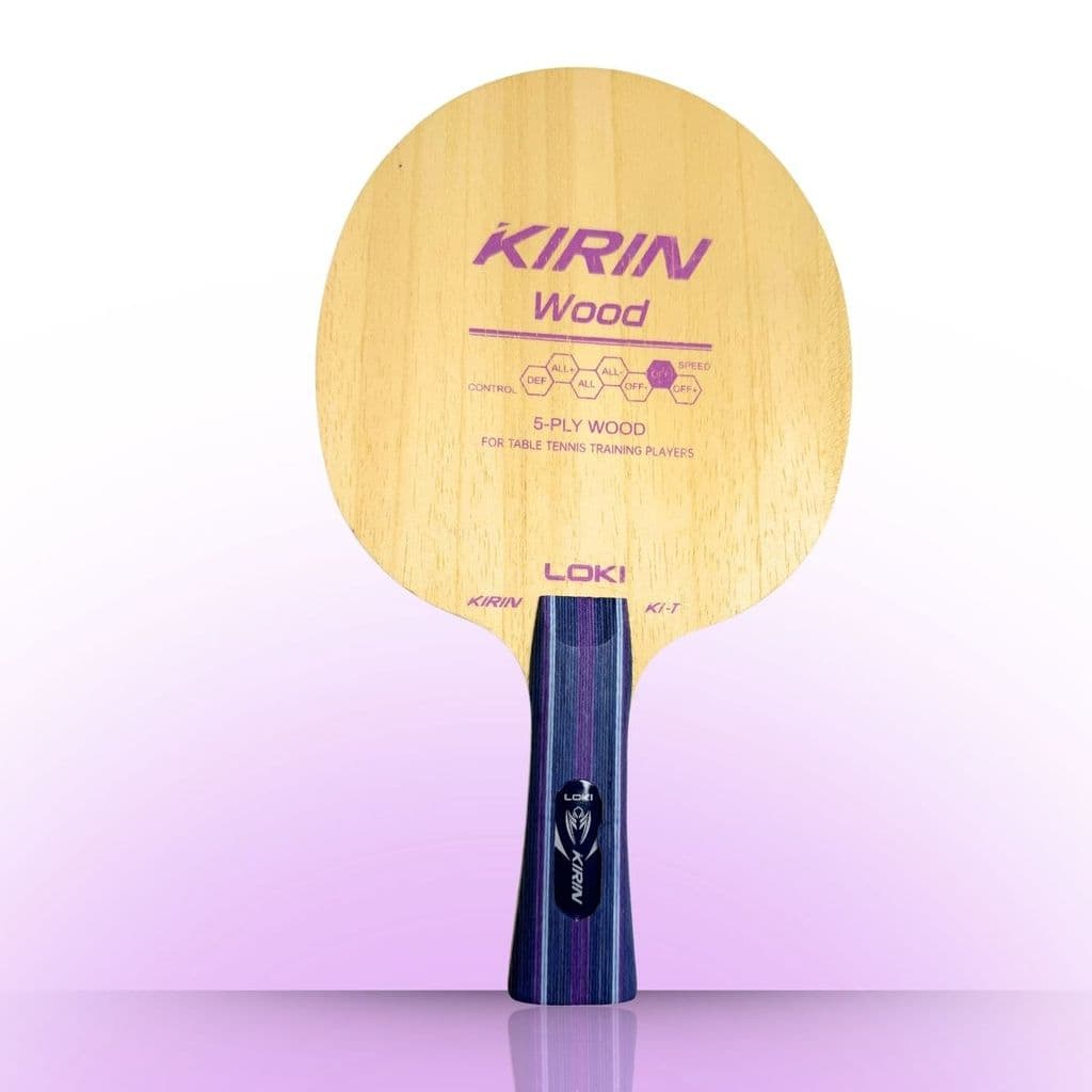Raquete Clássica Loki K1-T Tênis Mesa Ping Pong Madeira