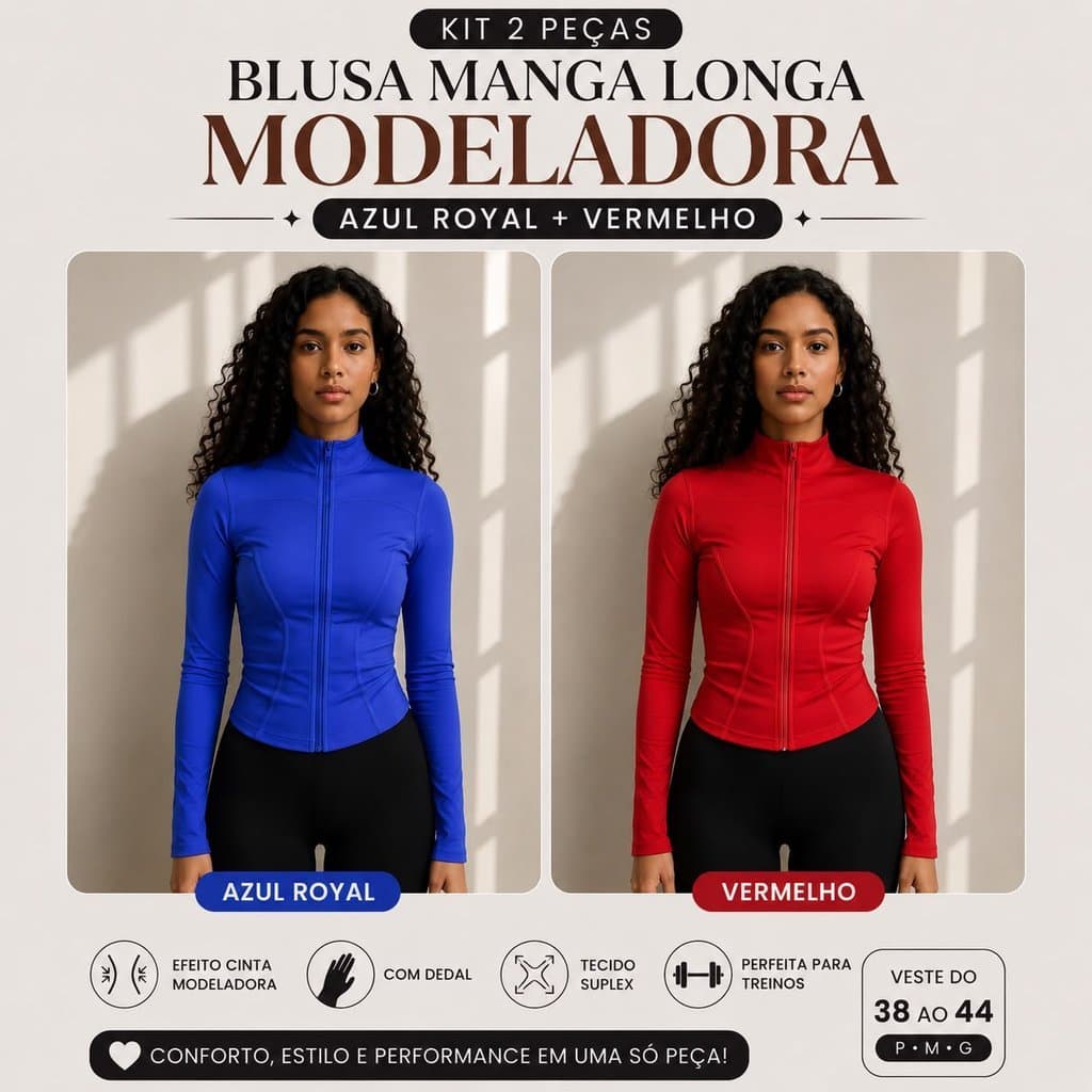 kit blusa academia  tecido suplex modeladora  academia treinos corridas blusa yoga confortavel blusa academia