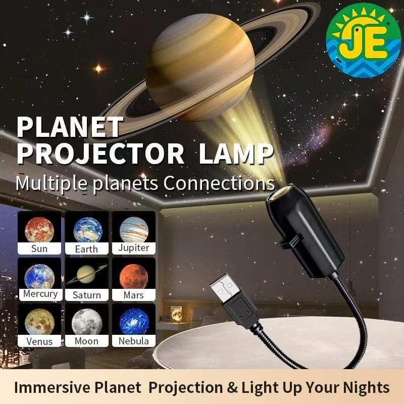 3/6/10 Projeção Planeta USB Teto Atmosfera Luz Noturna Para Paredes Tetos Quarto Sala De Estar