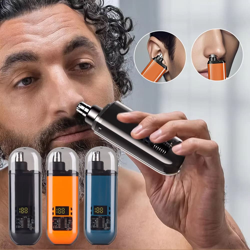 Aparador De Pêlos Do Nariz Recarregável Para Homens E Mulheres Aparadores Elétricos Com Carregamento USB Dispositivo De
