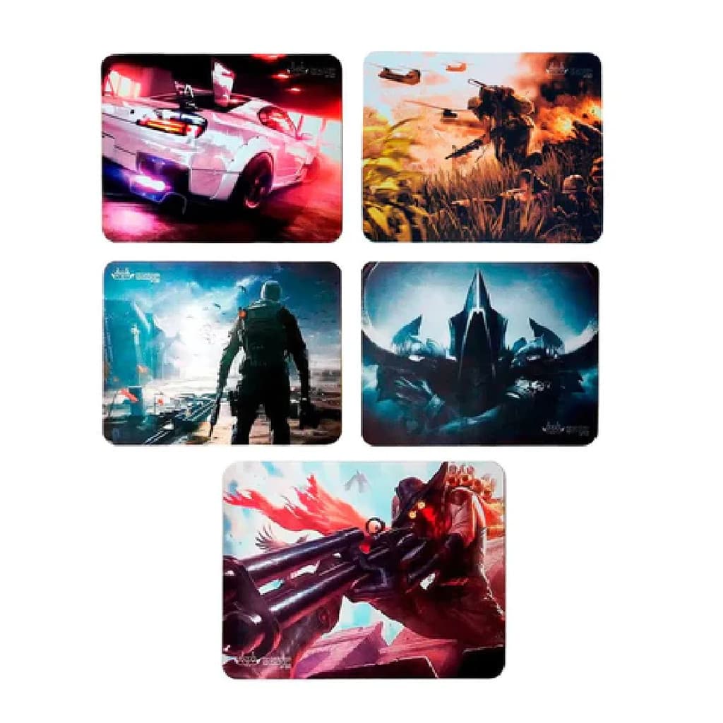 Mouse Pad Gamer 26 x 21cm Knup KP-S03 2mm Div Temas