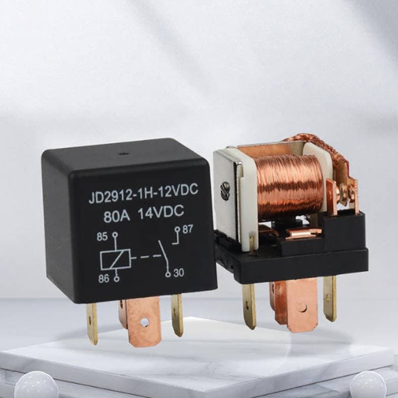 O Relé Automotivo 80A 12v 4 Pin Maior Atual Do Carro Com Furo De Montagem Varia