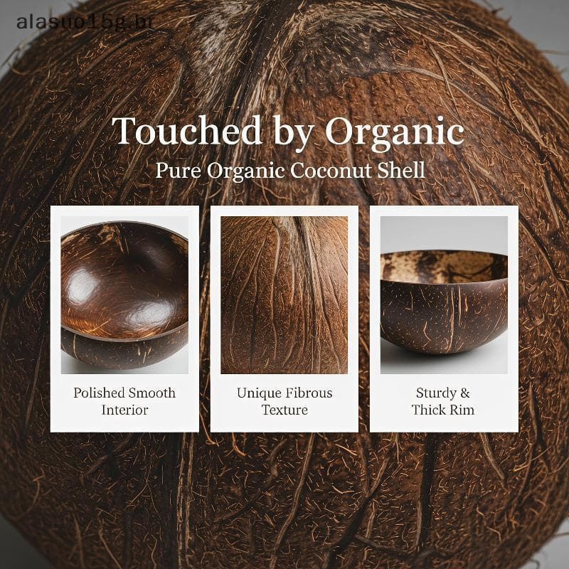 Copos De Casca De Coco Naturais Artesanais , Utensílios Para Bebidas Seguros Alimentos , Despedida De Solteira Tropical