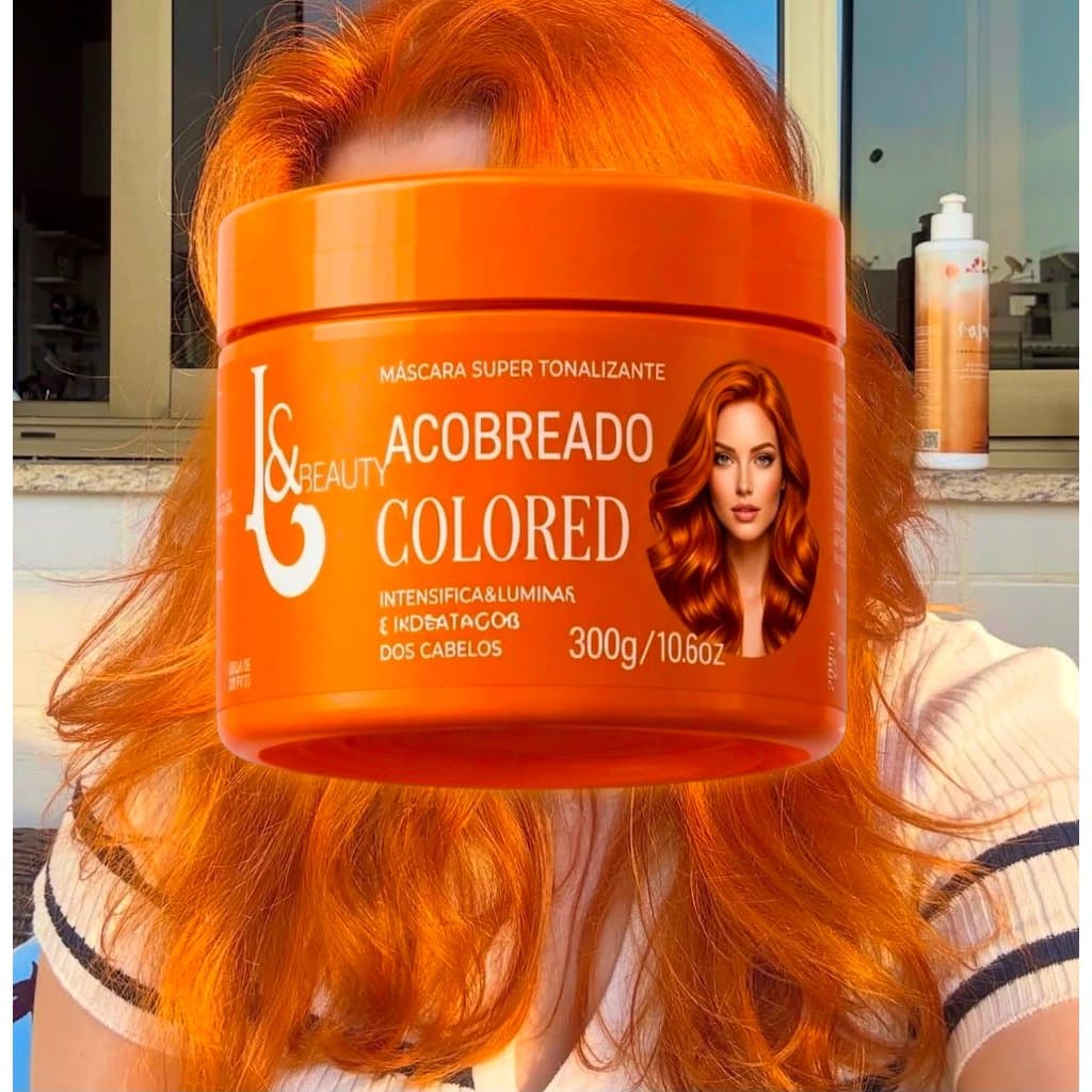Tonalizante Capilar Ruivinha Acobreado Ruivo Natural - 300ml L&Beauty