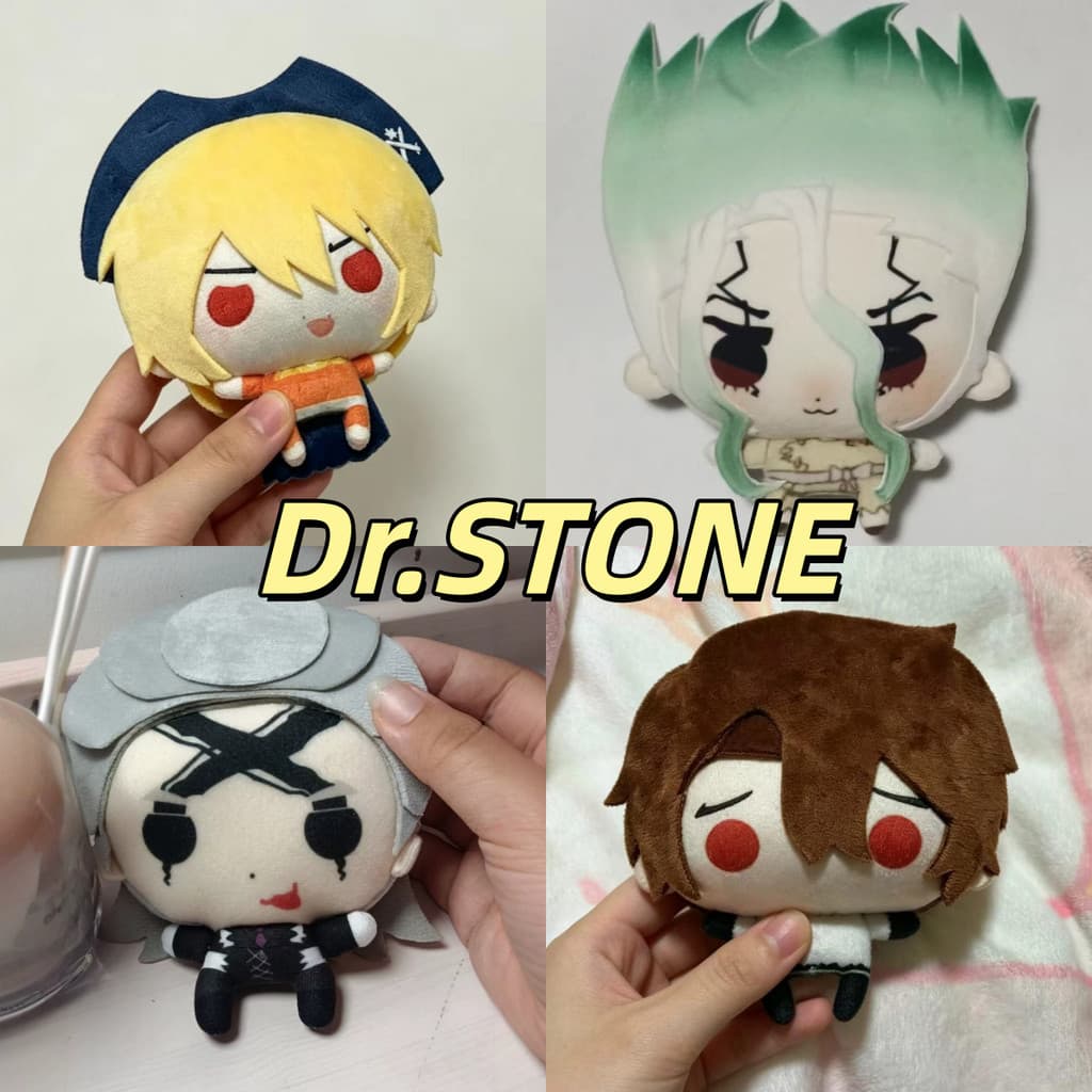 Chaveiro de Pelúcia Dr.STONE de 12cm, Nanami Ryusui Xeno Houston Wingfield Ishigami Senku, Pingente de Bolsa de Pelúcia,