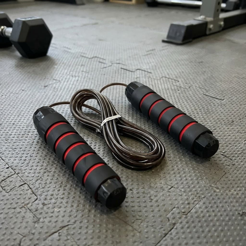 Corda De Pular Speed Rope Pronta Entrega Brasil Com Rolamento E Cabo De Aço