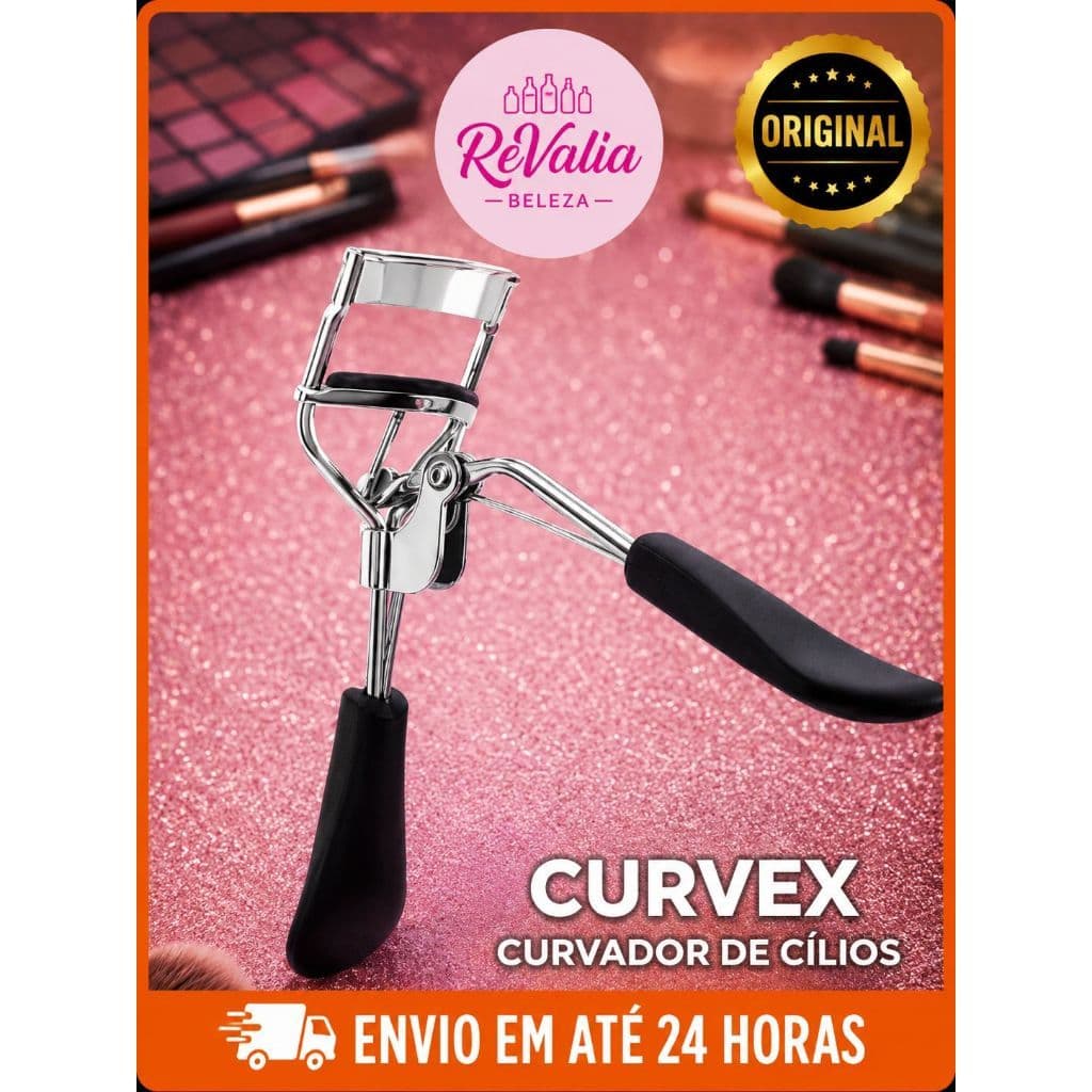 Curvex – Curvador de Cílios Prático para Olhar Poderoso e Super Definido