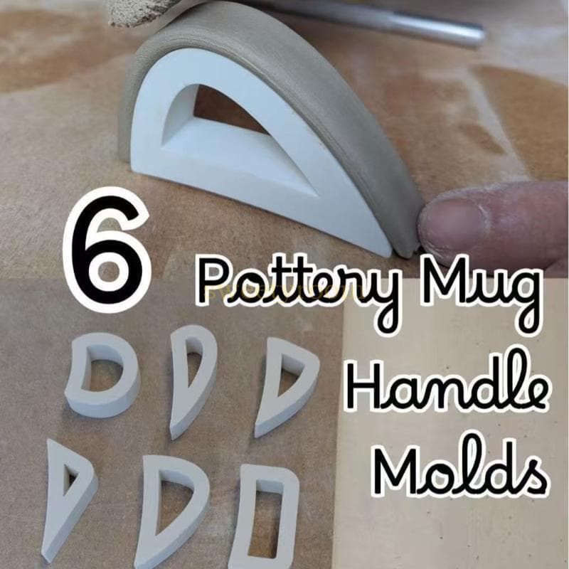 Conjunto Molde Para Copo Manual, 6 Ferramentas Modeladoras Argila Trabalho Cerâmica, Uso