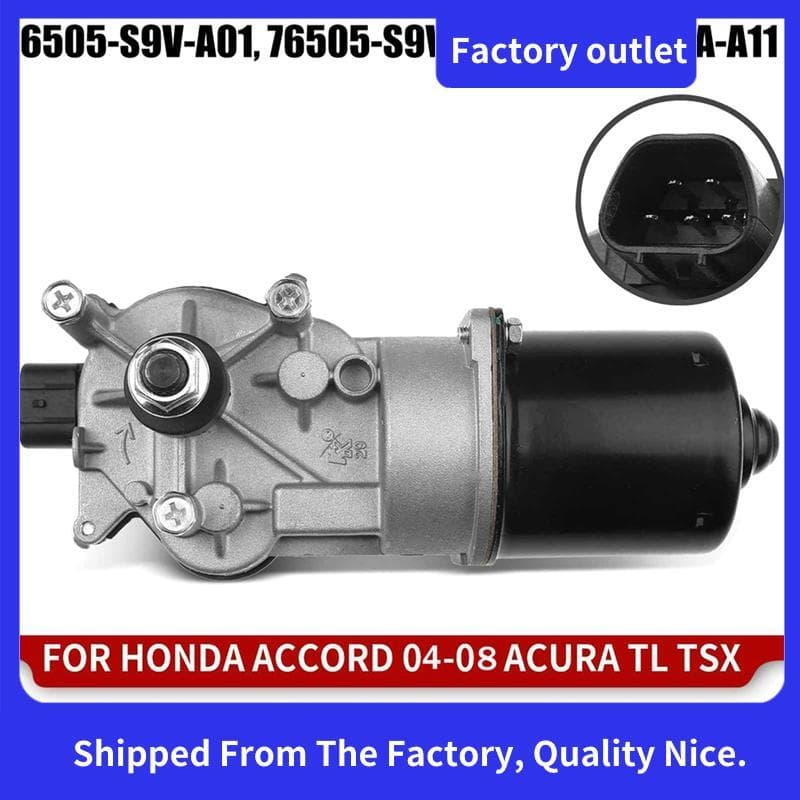 1 Peça Acessórios De Substituição Do Motor Limpador De Pára-Brisa Dianteiro Para Accord TL Piloto TSX 2004-2008 76505-S9