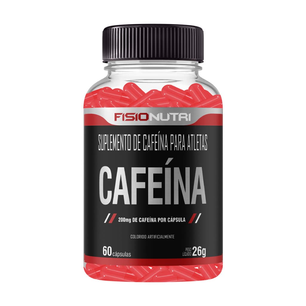 Cafeína Pura 60 capsulas Fisionutri