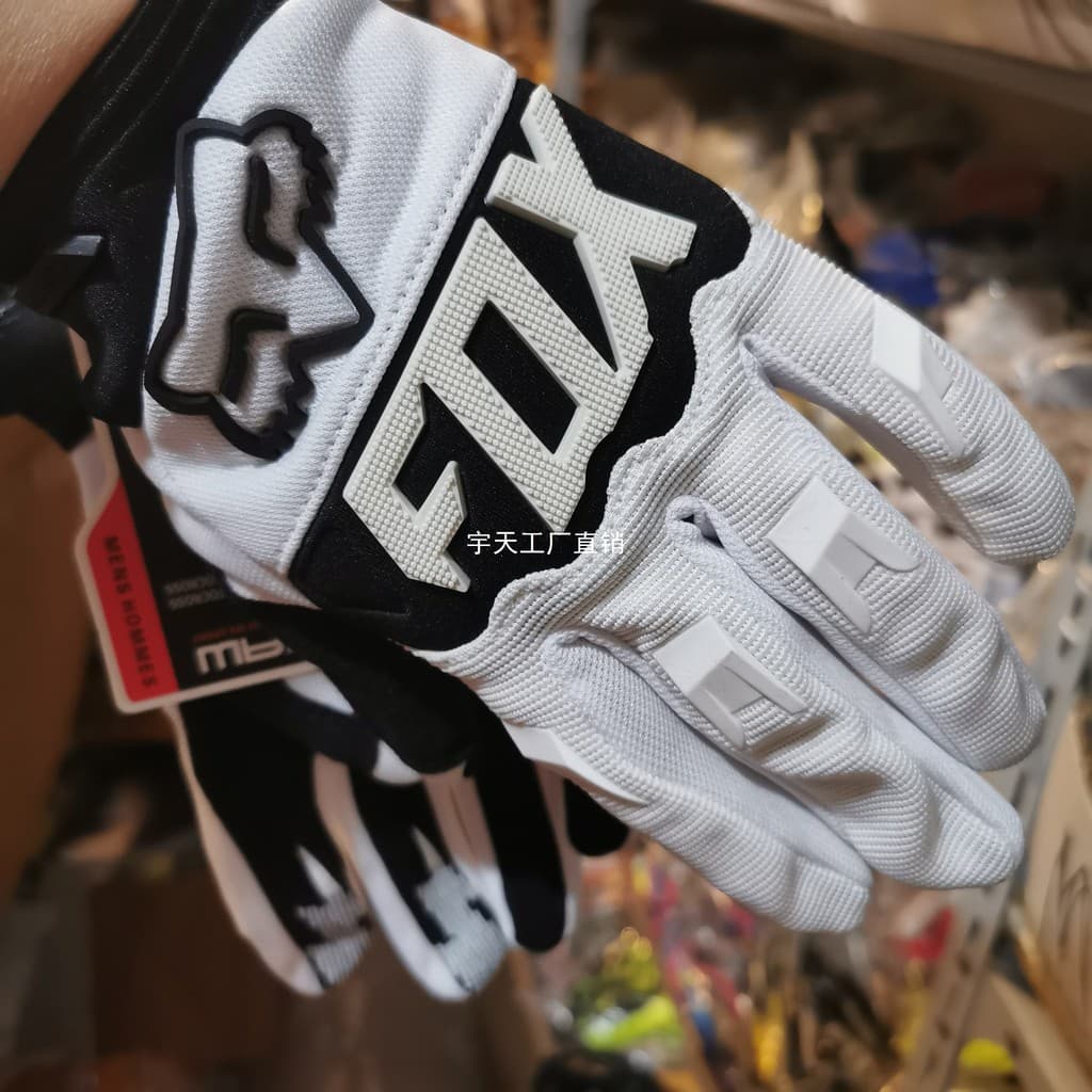 FOX Ciclismo Montanha Off-Road Road Motocicleta Veículo Elétrico Mountain Escalada Rider Luvas Homens