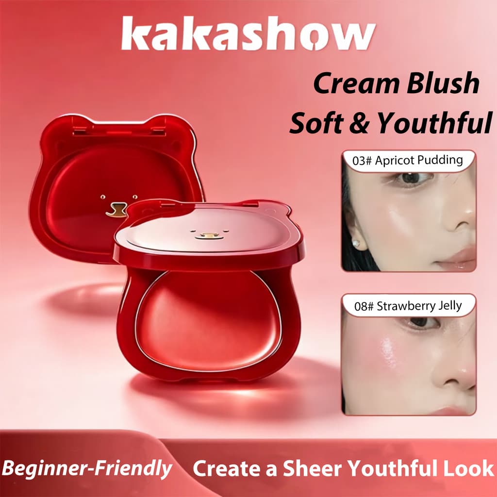 kakashow Bálsamo Facial Multifuncional De Longa Duração , À Prova D'água , Controle De Sebo , Tonalidade Radiante Para B