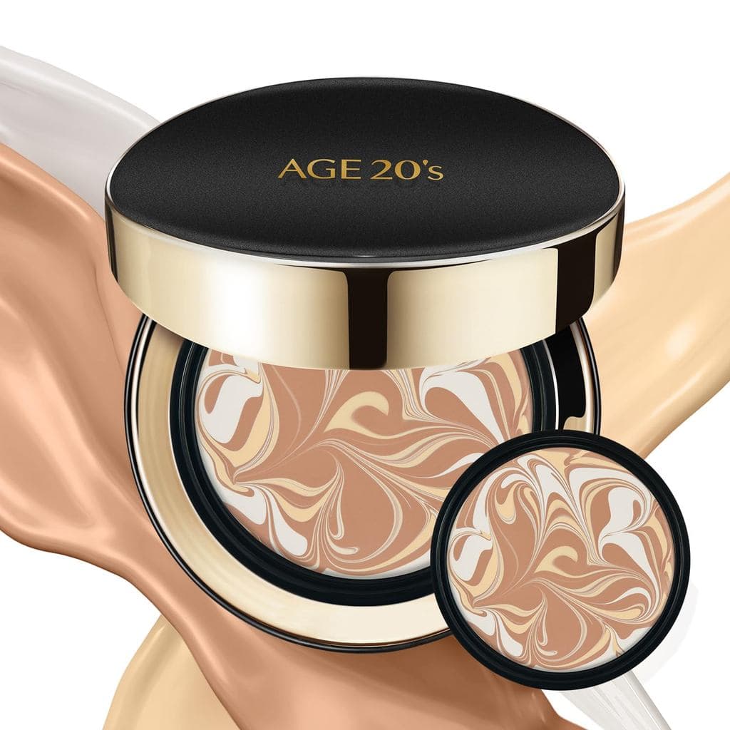 AGE20'S Signature Essence Pact SPF50+ | 2 | 23MediBege | Base, Acabamento Radiante, Cobertura | Base de Maquiagem Corean