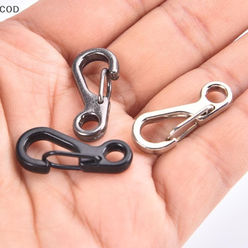 [YSB] 10 Unidades Mini Mochila De Primavera Fechos Mosquetões De Escalada Chaveiro Ganchos De Acampamento BR