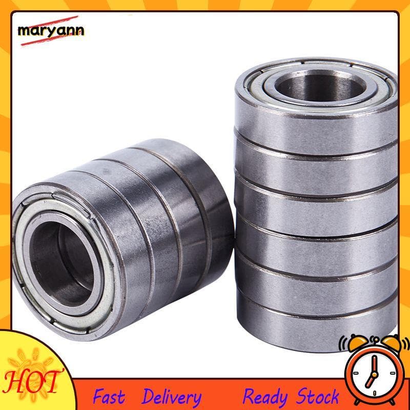 10 Peças 12mm x 24mm x 6mm Rolamentos De Esferas Radiais De Sulco Profundo Selados 6901Z