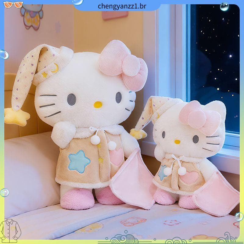 Pijama fofo infantil kt ktie boa noite boneca de pelúcia presente de aniversário de alto valor